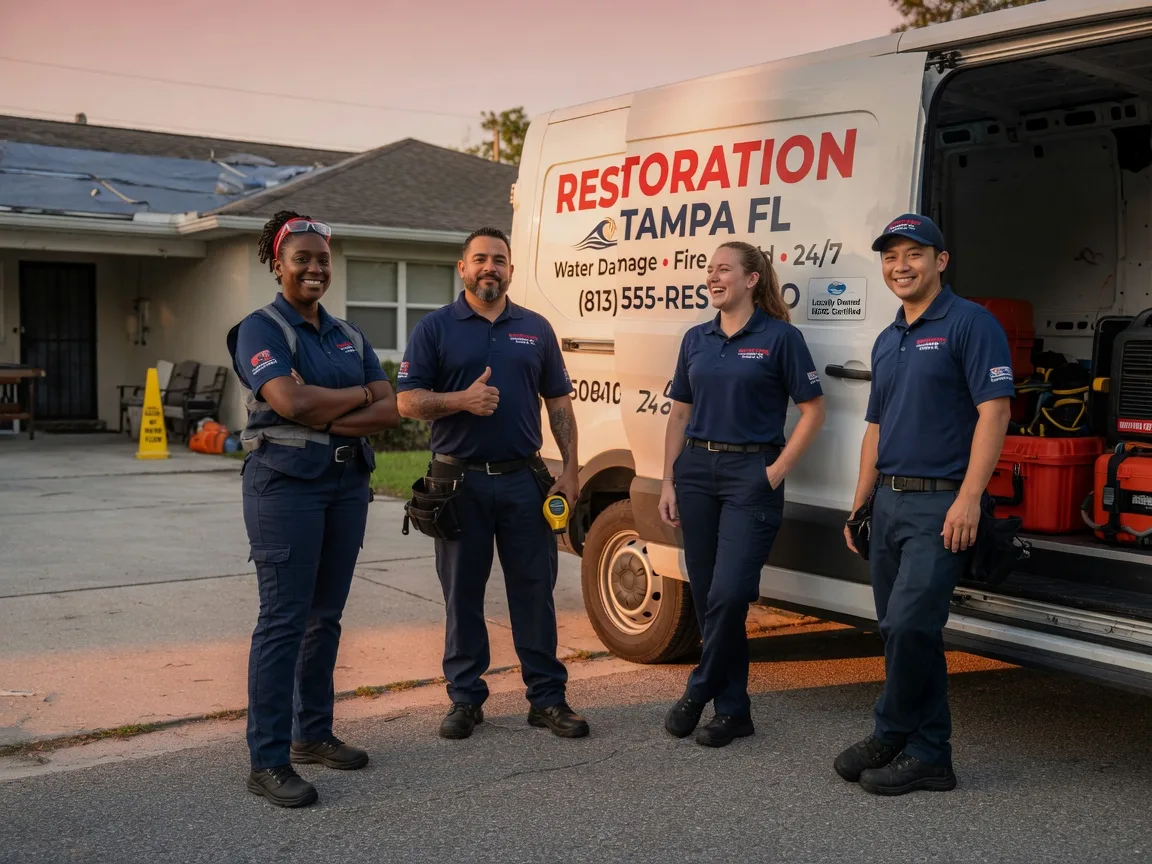Water Damage Restoration company in Floral, AR